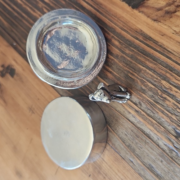 Basic Spirit Canada pewter dog trinket dish - Picture 3 of 4